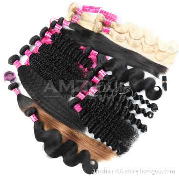 Top 3 Bundle Extension Human Hair Wholesalers In China Unprocessed Raw Hair Bulk Cuticle Aligned Virgin Remy Weave Double Drawn
